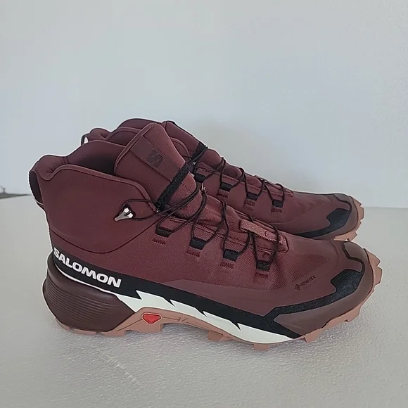 Salomon Cross Hike 2 Mid GTX Hiking Boots Waterproof Womens Size 9.5 - Picture 3 of 10